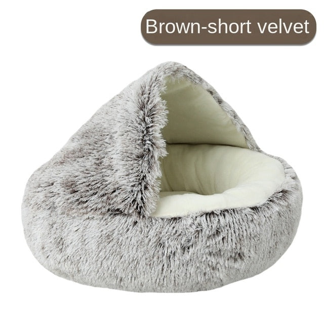 Velvety Comfort: Pet Bed Sanctuary