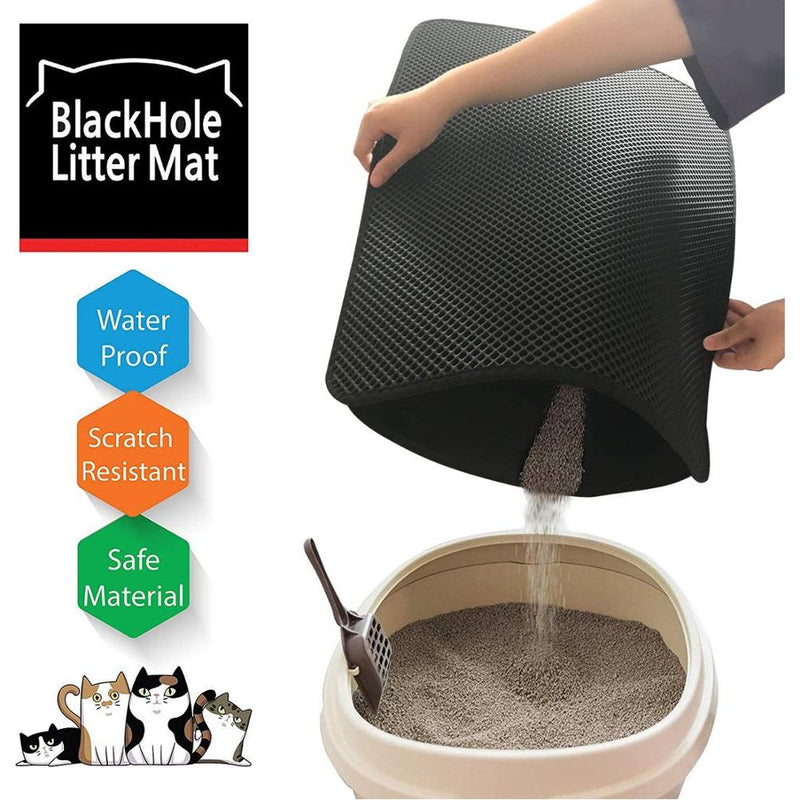 Clean and Tidy Space: Cat Litter Mat Solution