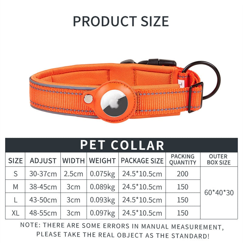 Shared Journeys: Airtag Dog Collar Bond