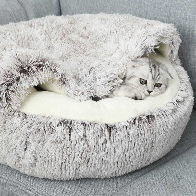 Velvety Comfort: Pet Bed Sanctuary