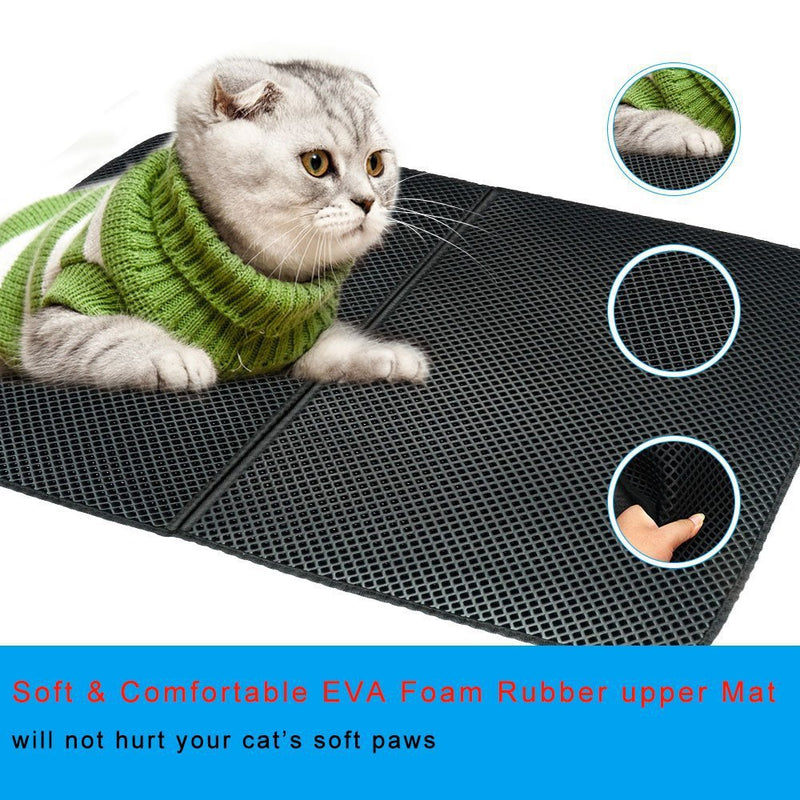 Clean and Tidy Space: Cat Litter Mat Solution