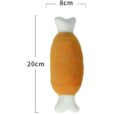 Pet Chicken Legs Plush Toy