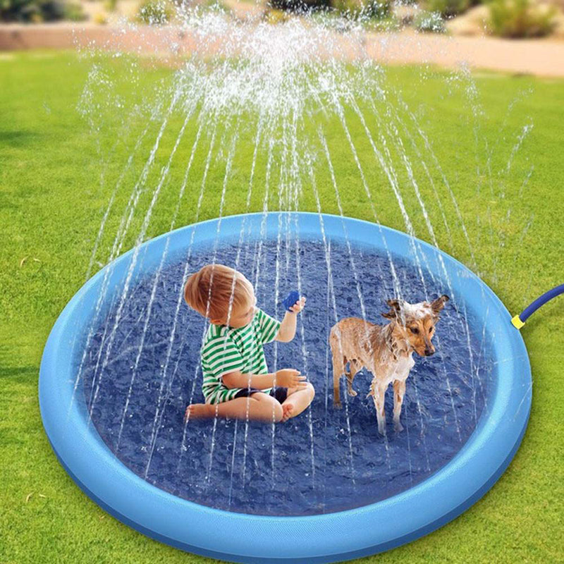Refreshing Playtime: Dog Sprinkler Pad Experience