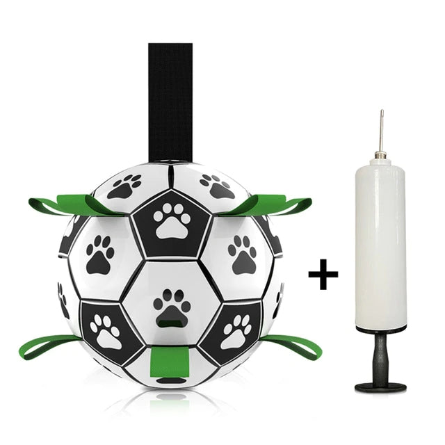 Quality Time and Play - Soccer Ball Toy for Bonding with Your Dog