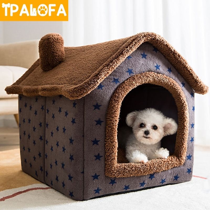 Cozy Comfort: Soft Winter Dog Cat Bed House