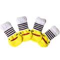 4Pcs Set Knitted Pet Socks