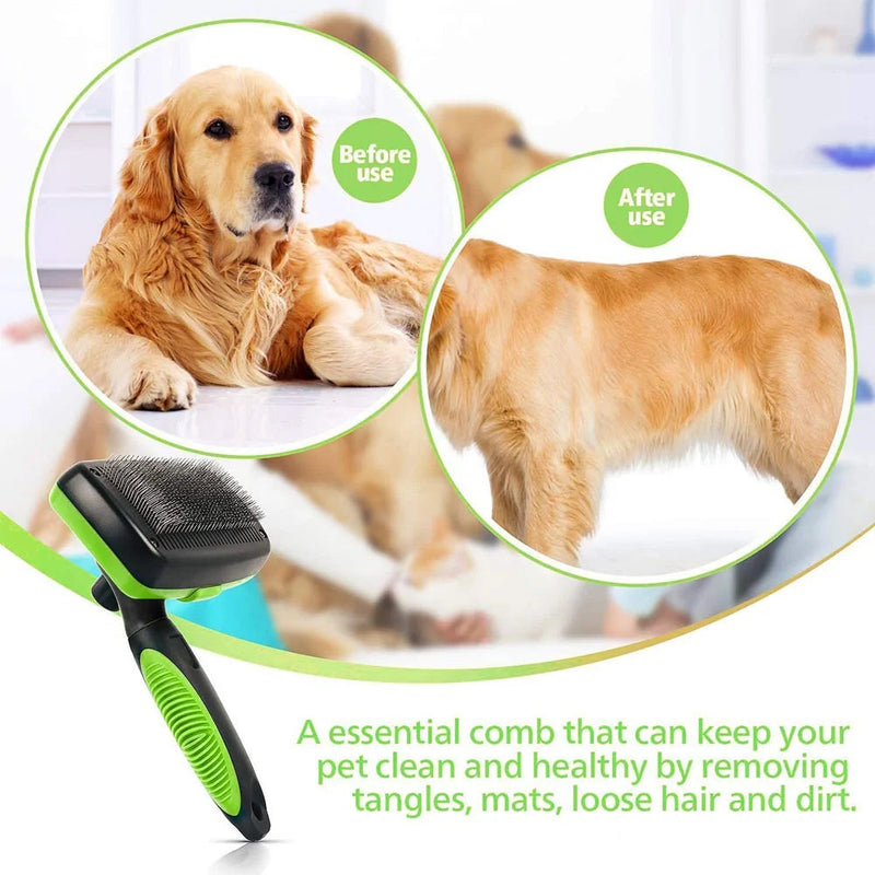 Grooming Made Magical: Self-Cleaning Dog Brush