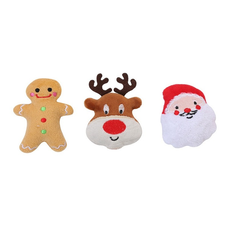 Delight Your Pet this Christmas - Pet Christmas Plush Toy for Festive Fun