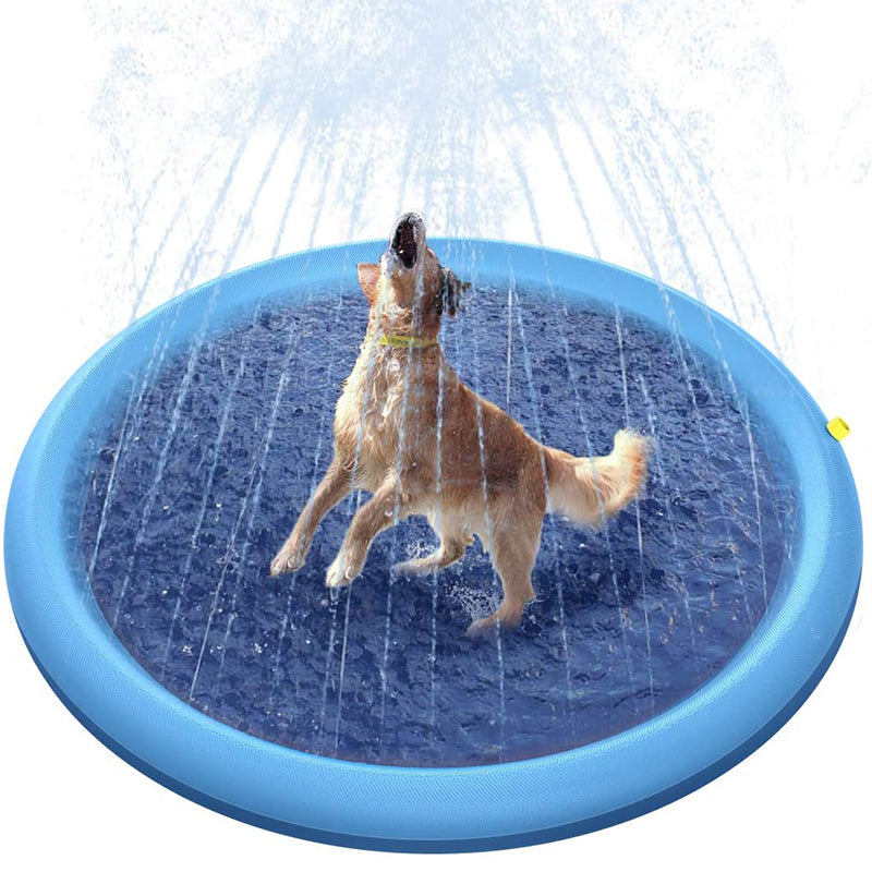 Refreshing Playtime: Dog Sprinkler Pad Experience