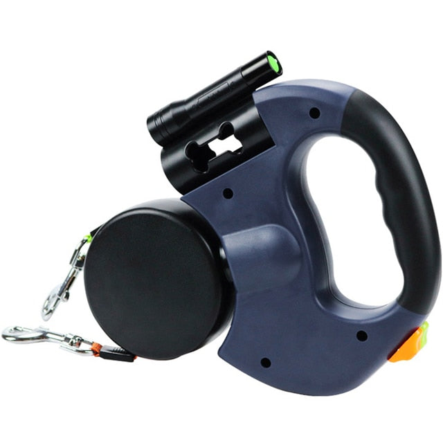 Automatic Dual Retractable Dog Leash: Freedom and Control in Every Step!