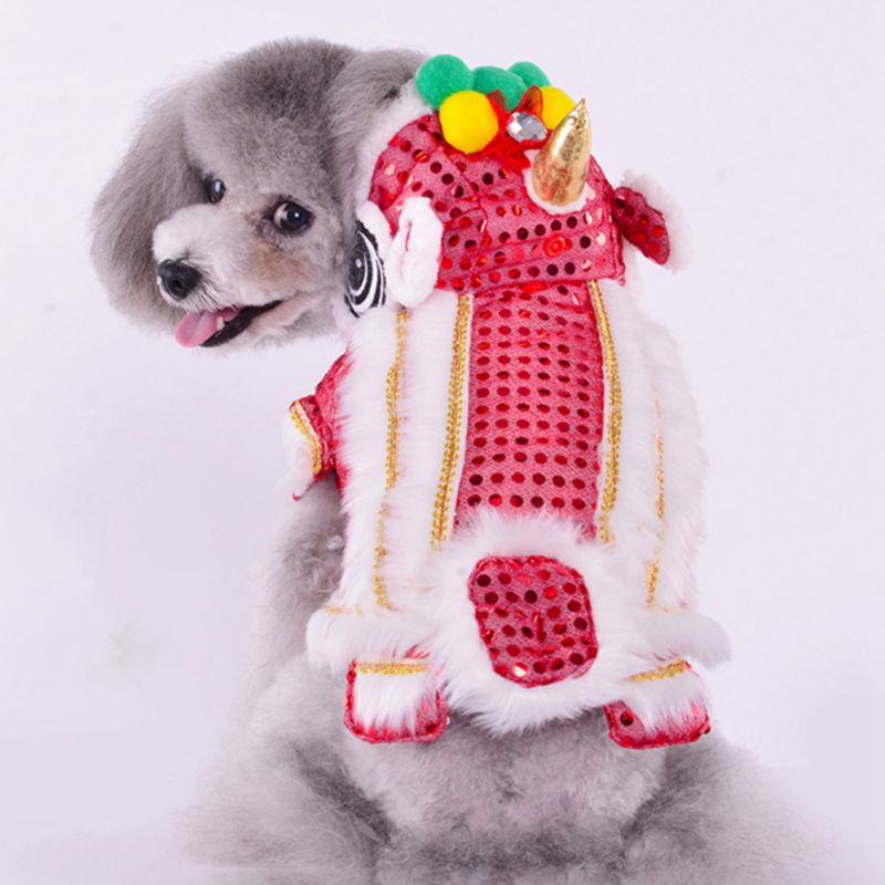 Memories of Joy: Spring Festival Dog Coat