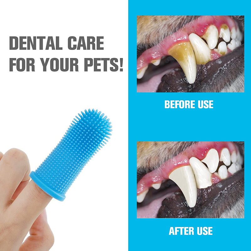 Fresh Breath and Healthy Smile - Dog Toothbrush for Happier Pets