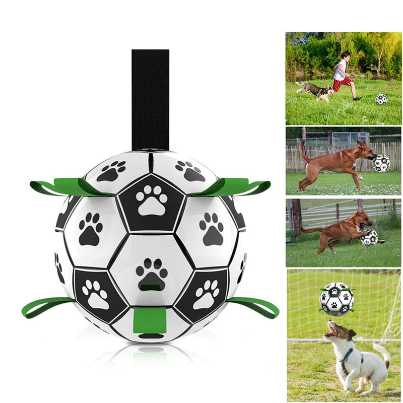 Quality Time and Play - Soccer Ball Toy for Bonding with Your Dog