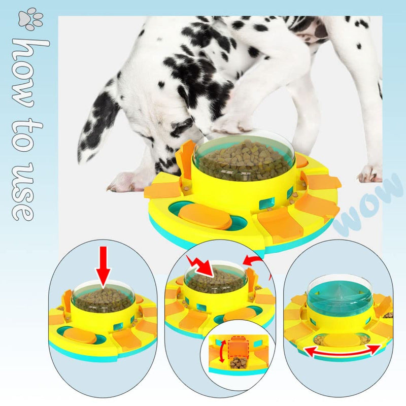 Engage Your Dog's Mind with the Interactive Dog Puzzle Feeder